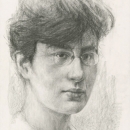 Anna Clara Boutelje, pencil on paper, 29,7 x 42 cm